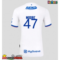 Camisa de Futebol Rangers Mikey Moore #47 Equipamento Secundário 2025-26 Manga Curta